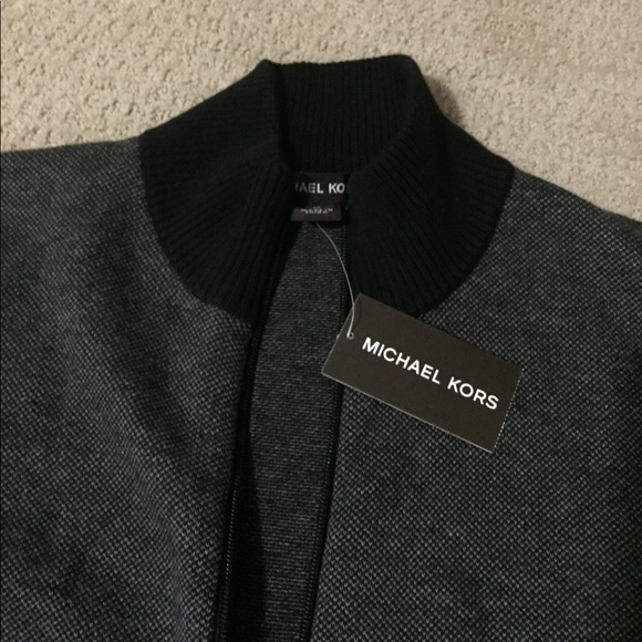 Michael Kors Men´s zip up cotton knit jacket Men